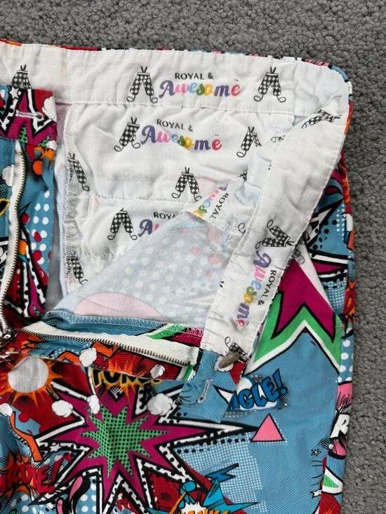 "Partoon" Golf Shorts from Royal & Awesome - Loud and Funky -Men's Sz. 40 - VGUC - Picture 4 of 9